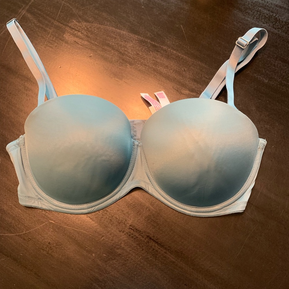 PINK Victoria’s Secret Wear Everywhere Multi-Way Push-Up Bra Turquoise 36D